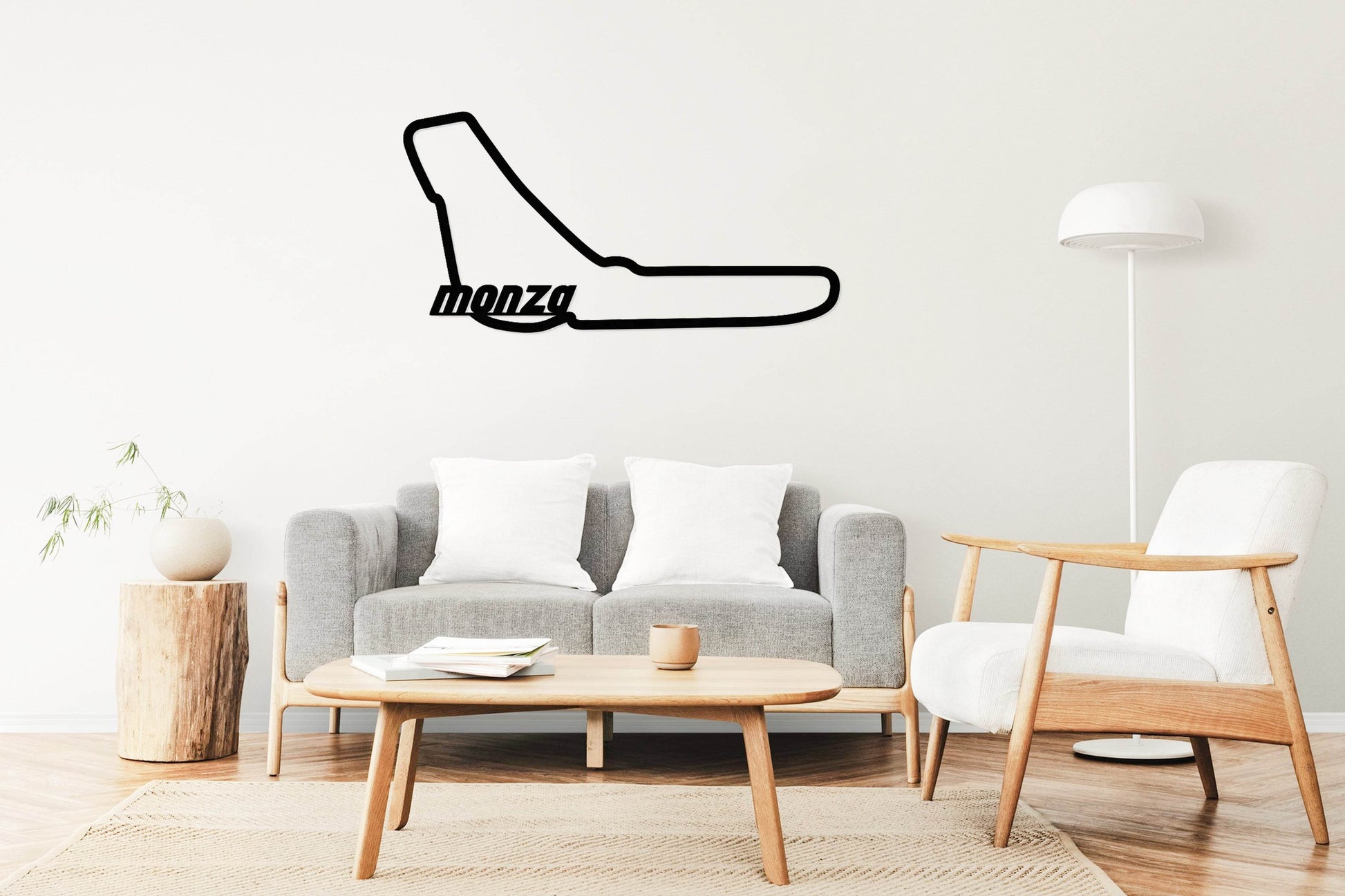 Monza Formula 1 Circuit - Metal Wall Art - Metal Art