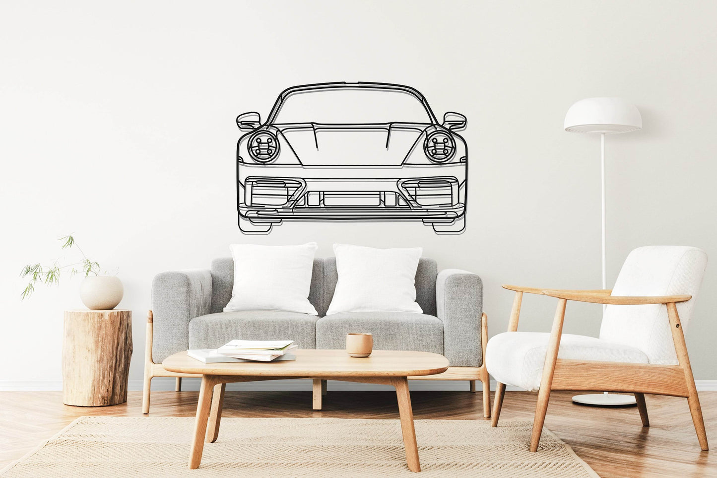 911 Model 992 Front - Metal Wall Art - Metal Art