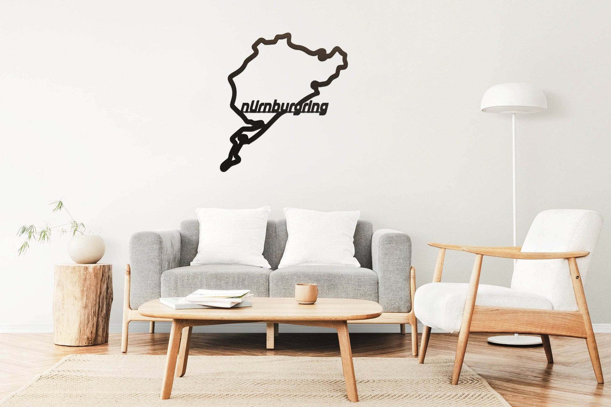 Nurburgring Metal Circuit - Metal Wall Art - Metal Art