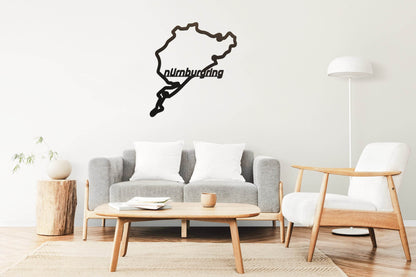 Nurburgring Metal Circuit - Metal Wall Art - Metal Art