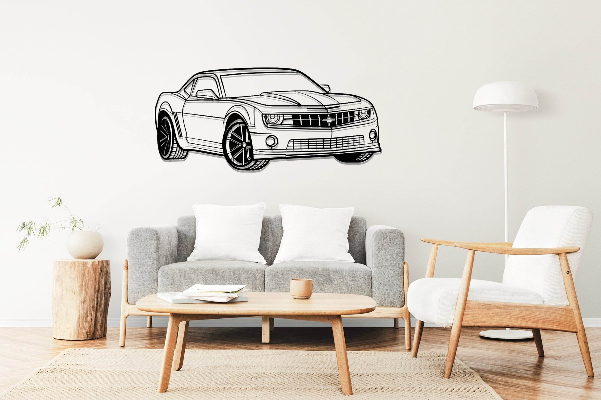 Camaro 5th Gen - Metal Wall Art - Metal Art