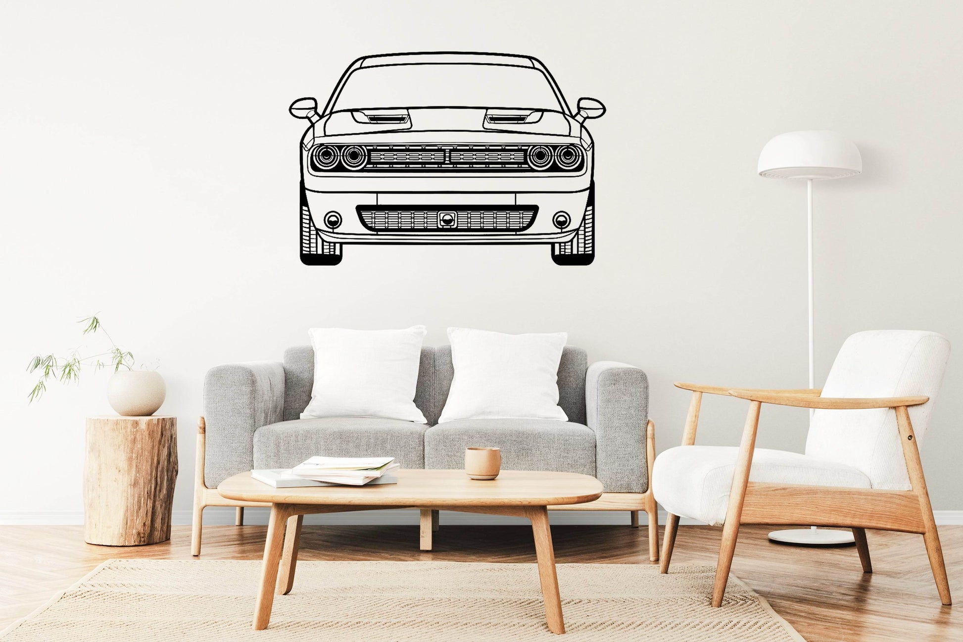 Challenger Front - Metal Wall Art - Metal Art