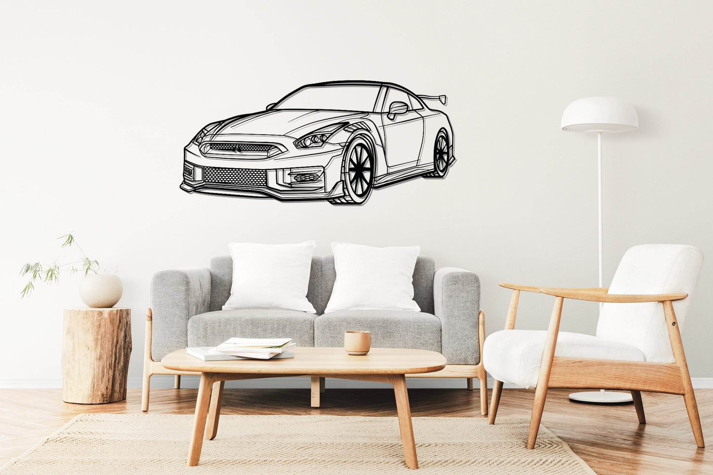 GT-R R35 - Metal Wall Art - Metal Art