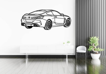 M8 Coupe - Metal Wall Art - Metal Art