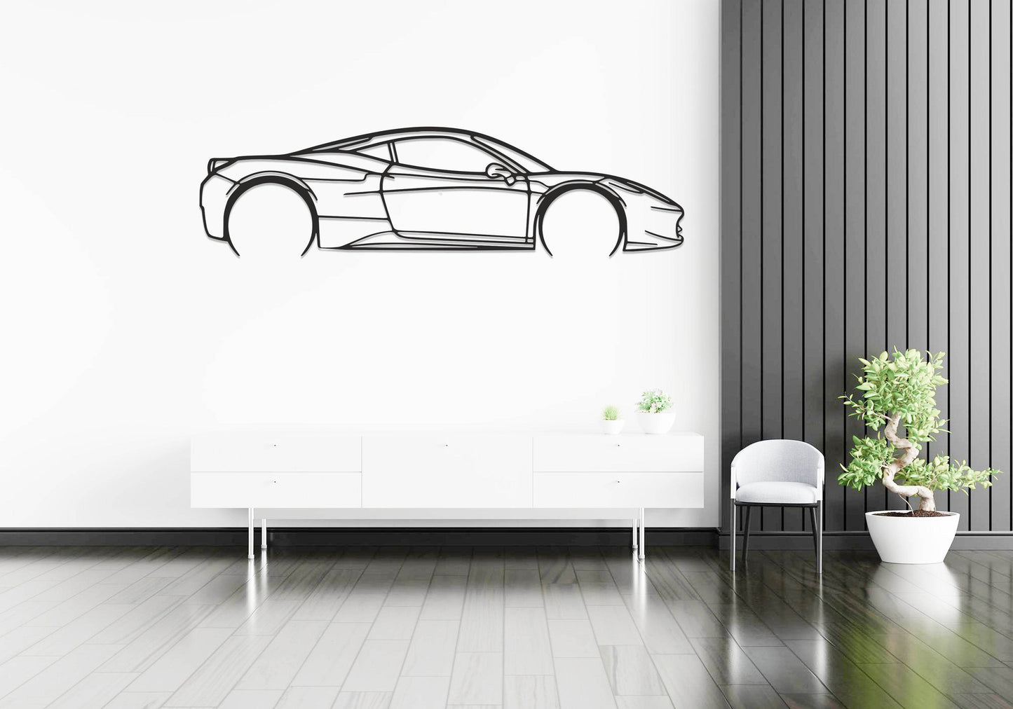 458 Italia - Metal Wall Art - Metal Art