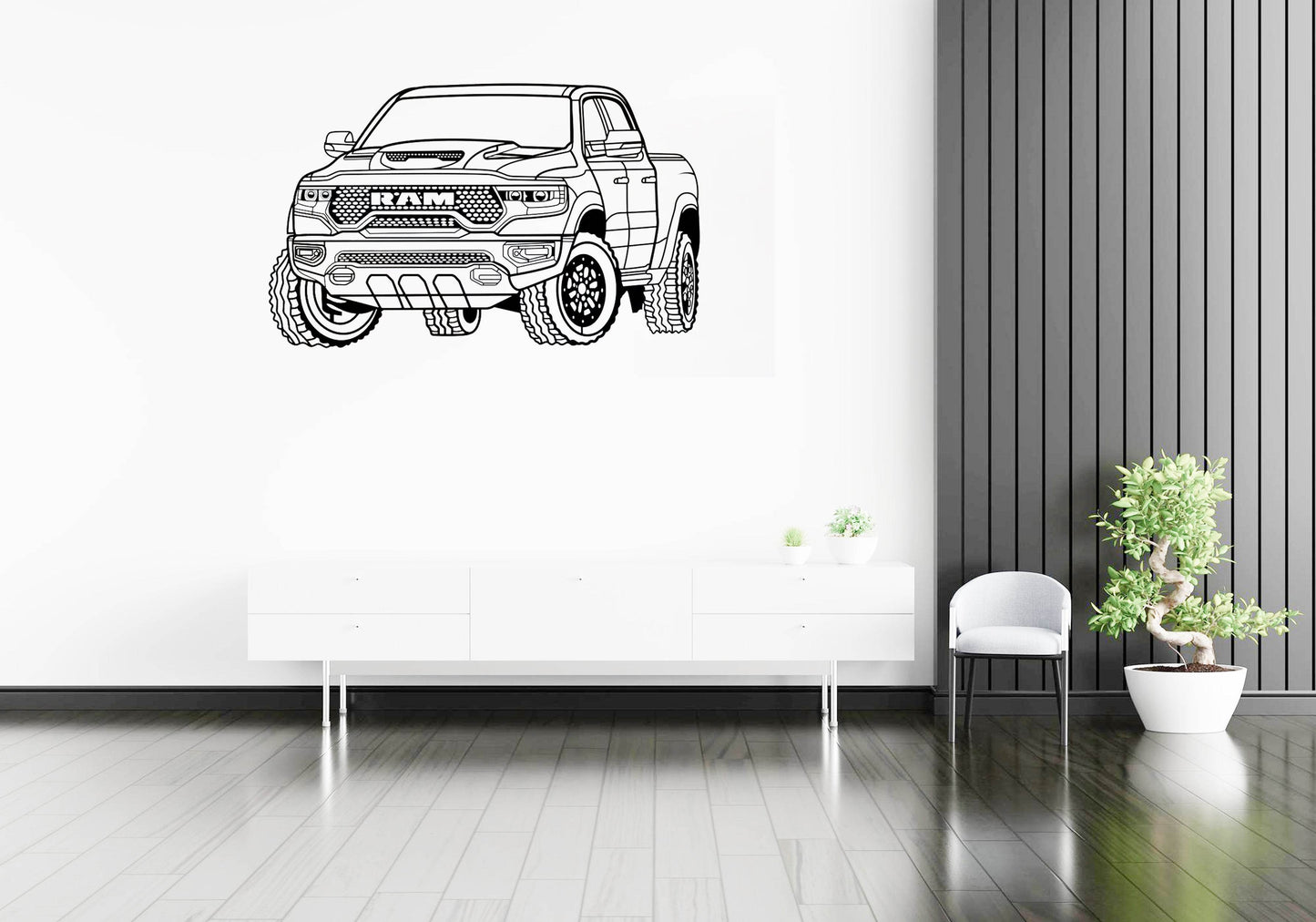 1500 TRX Perspective - Metal Wall Art - Metal Art