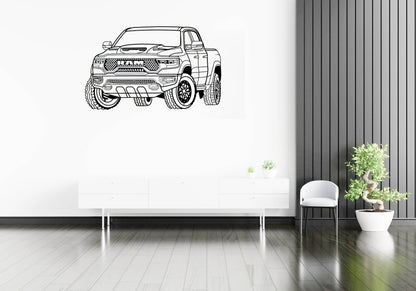 1500 TRX Perspective - Metal Wall Art - Metal Art