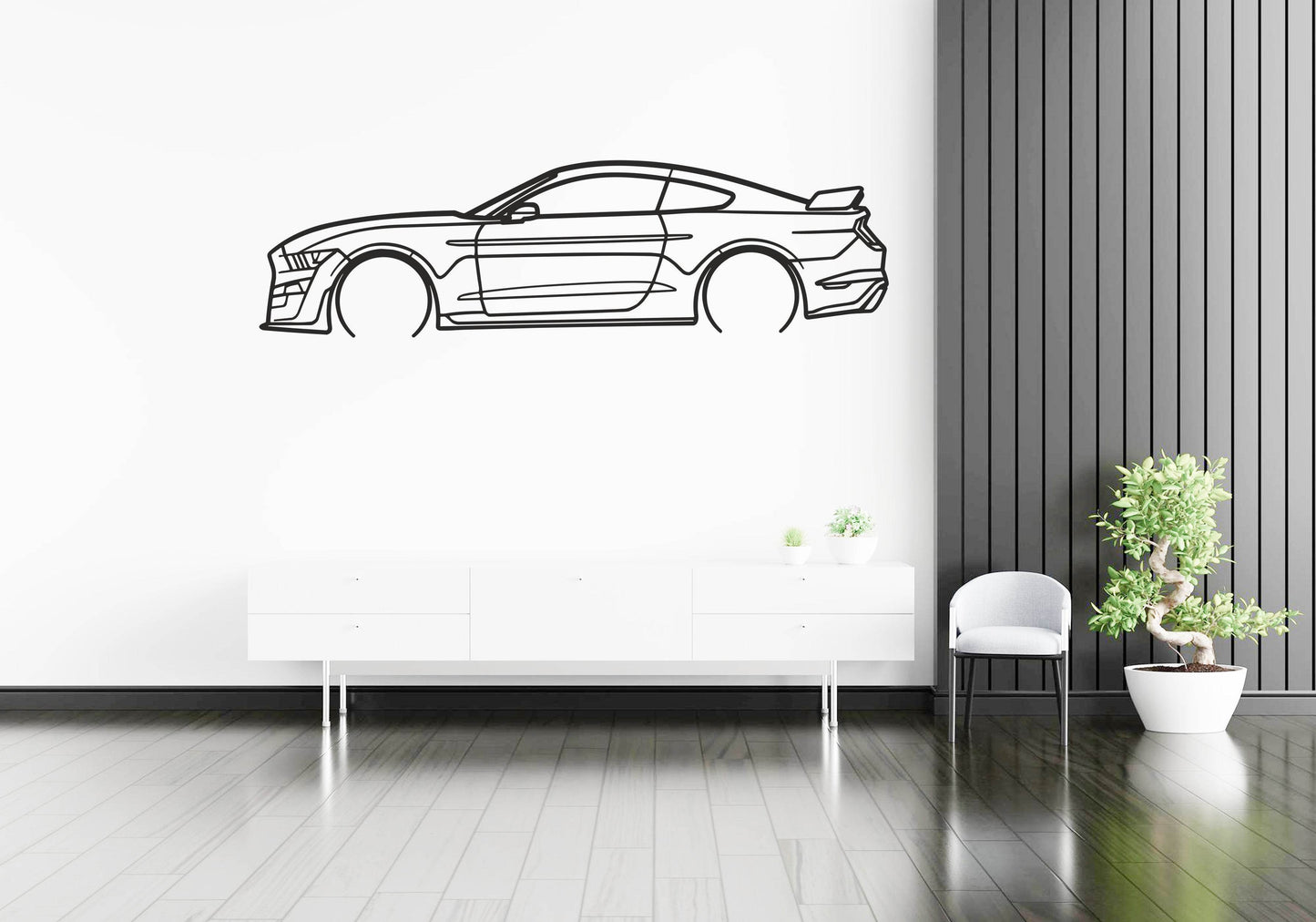 Mustang S550 - Metal Wall Art - Metal Art
