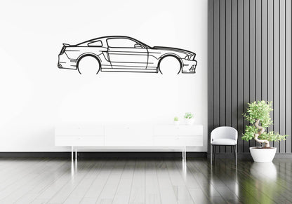 Mustang S197 - Metal Wall Art - Metal Art