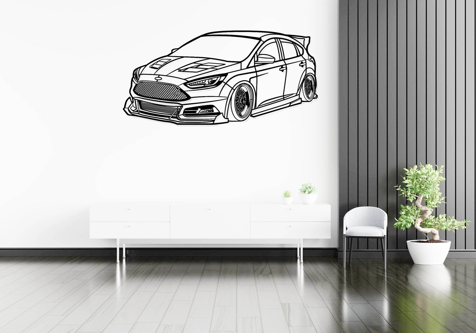 Focus ST Perspective - Metal Wall Art - Metal Art