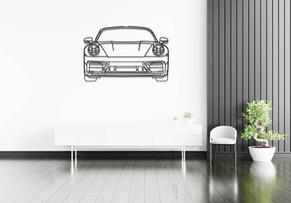 911 Model 992 Front - Metal Wall Art - Metal Art