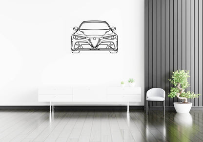 Giulia GTAm - Metal Wall Art - Metal Art