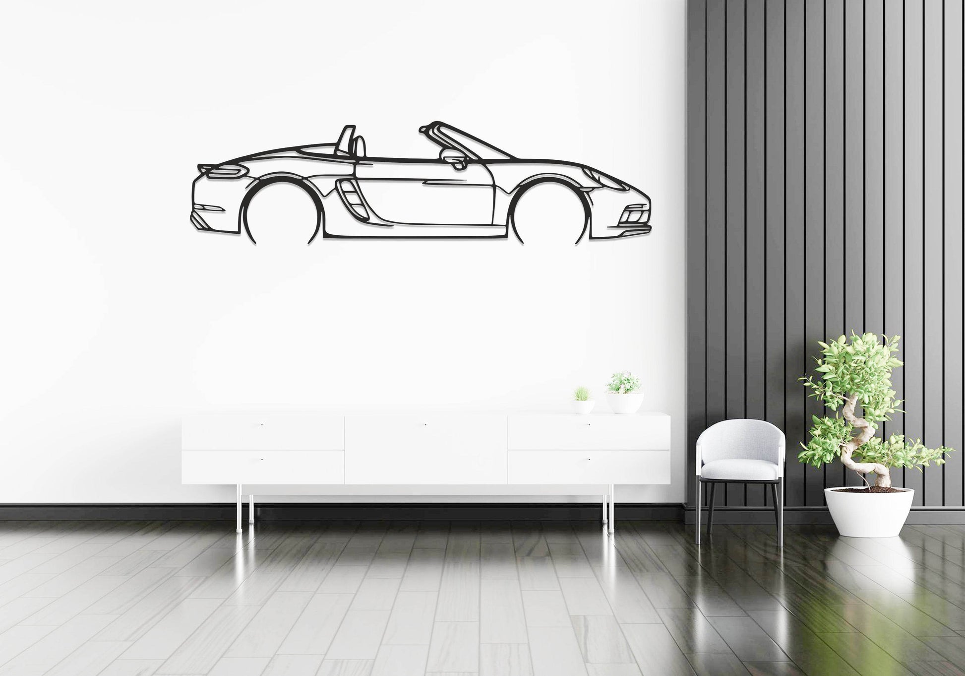 718 Boxster - Metal Wall Art - Metal Art