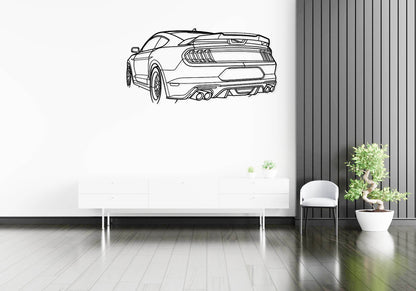 Mustang GT 2020 - Metal Wall Art - Metal Art