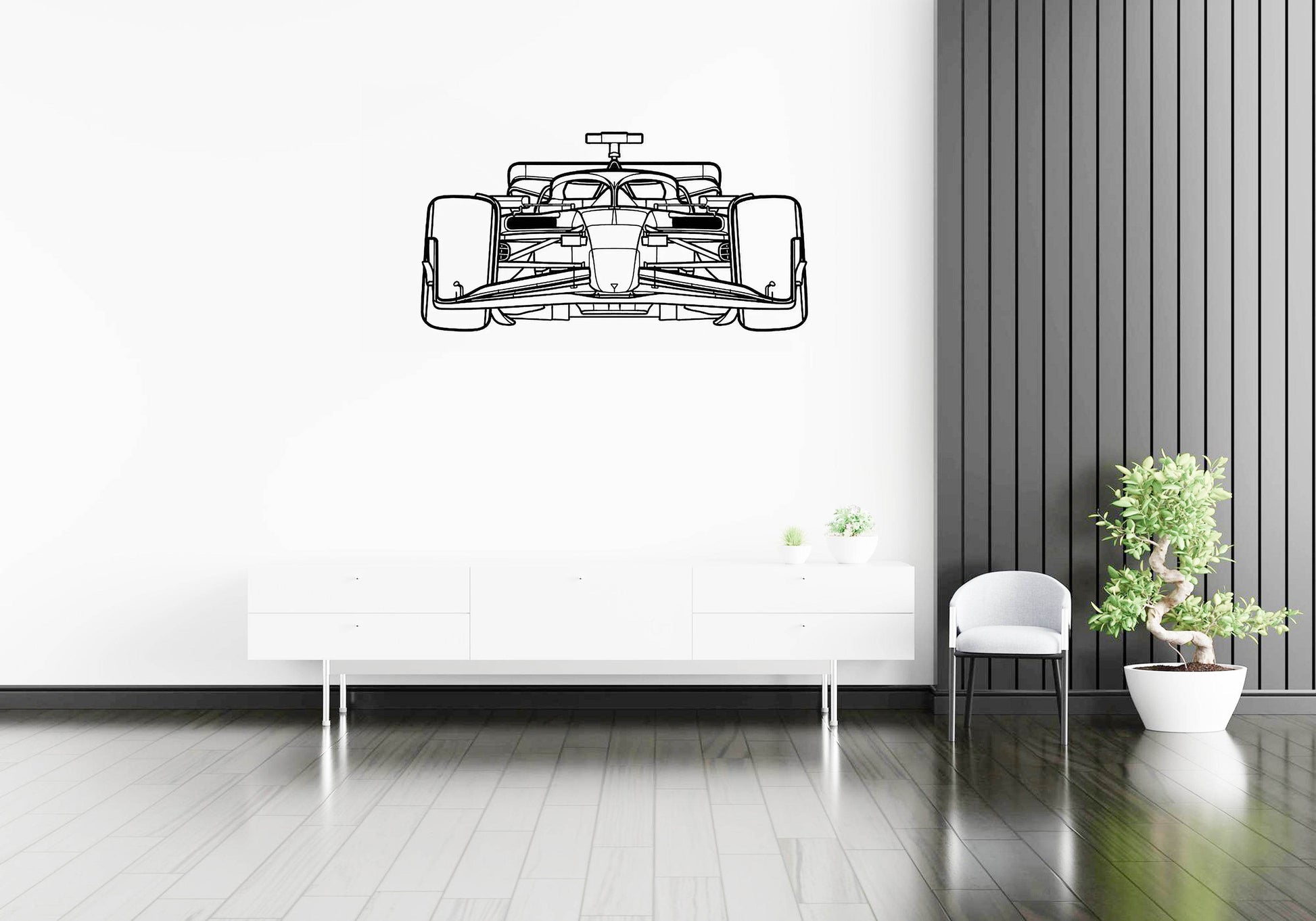 F1 2024 SF-24 - Metal Wall Art - Metal Art