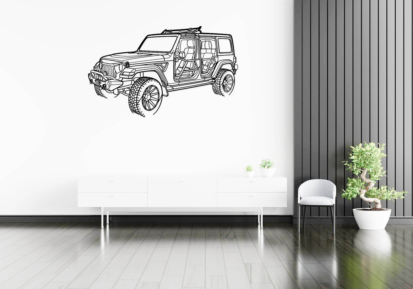 Wrangler 2022 - Metal Wall Art - Metal Art