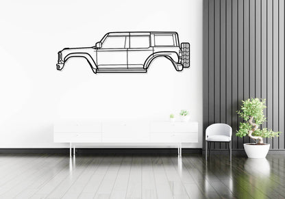 Bronco 4-door - Metal Wall Art - Metal Art