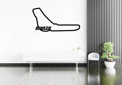 Monza Formula 1 Circuit - Metal Wall Art - Metal Art
