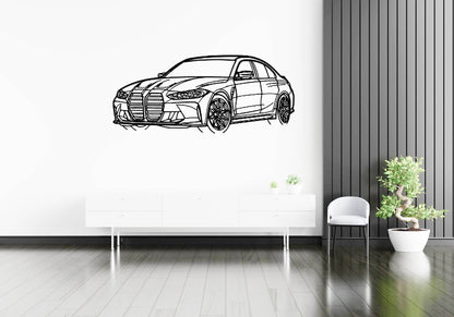 M3 G80 - Metal Wall Art - Metal Art