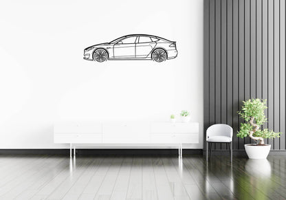 Model S Plaid 2022 - Metal Wall Art - Metal Art