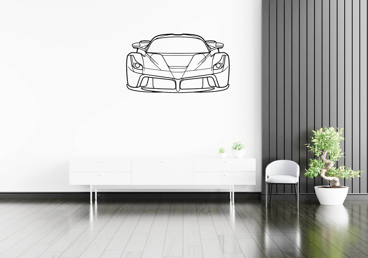 La Front - Metal Wall Art - Metal Art