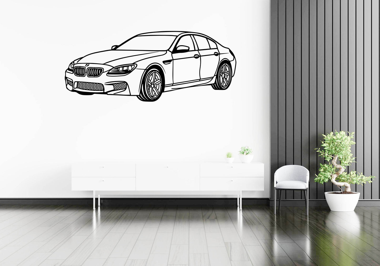 M6 Gran Coupe - Metal Wall Art - Metal Art