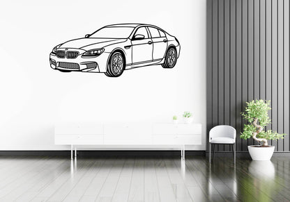 M6 Gran Coupe - Metal Wall Art - Metal Art