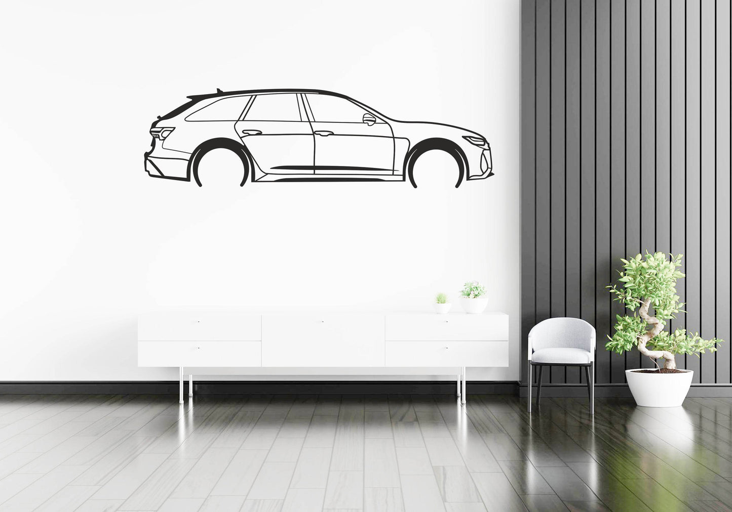 RS6 Avant - Metal Wall Art - Metal Art
