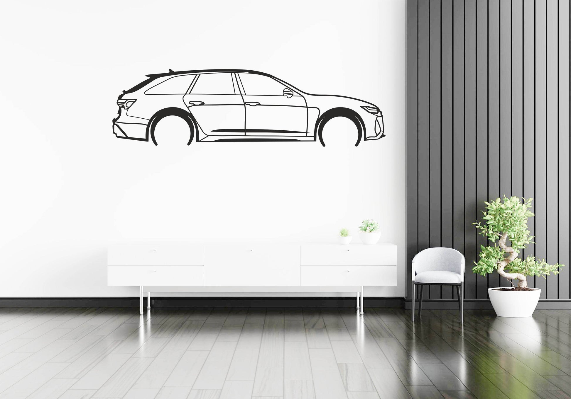 RS6 Avant - Metal Wall Art - Metal Art
