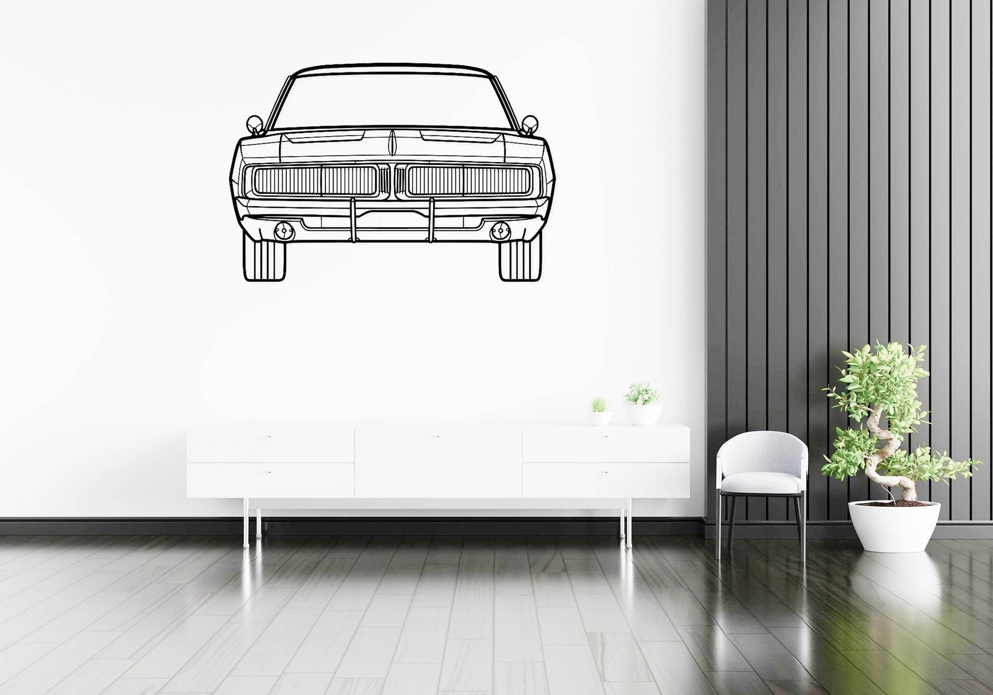 Charger 1969 - Metal Wall Art - Metal Art