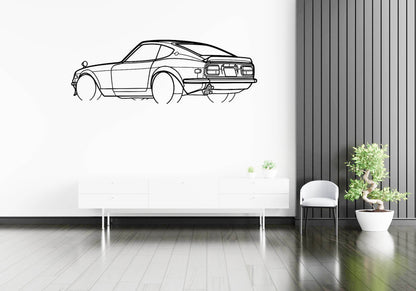 240Z 1972 - Metal Wall Art - Metal Art