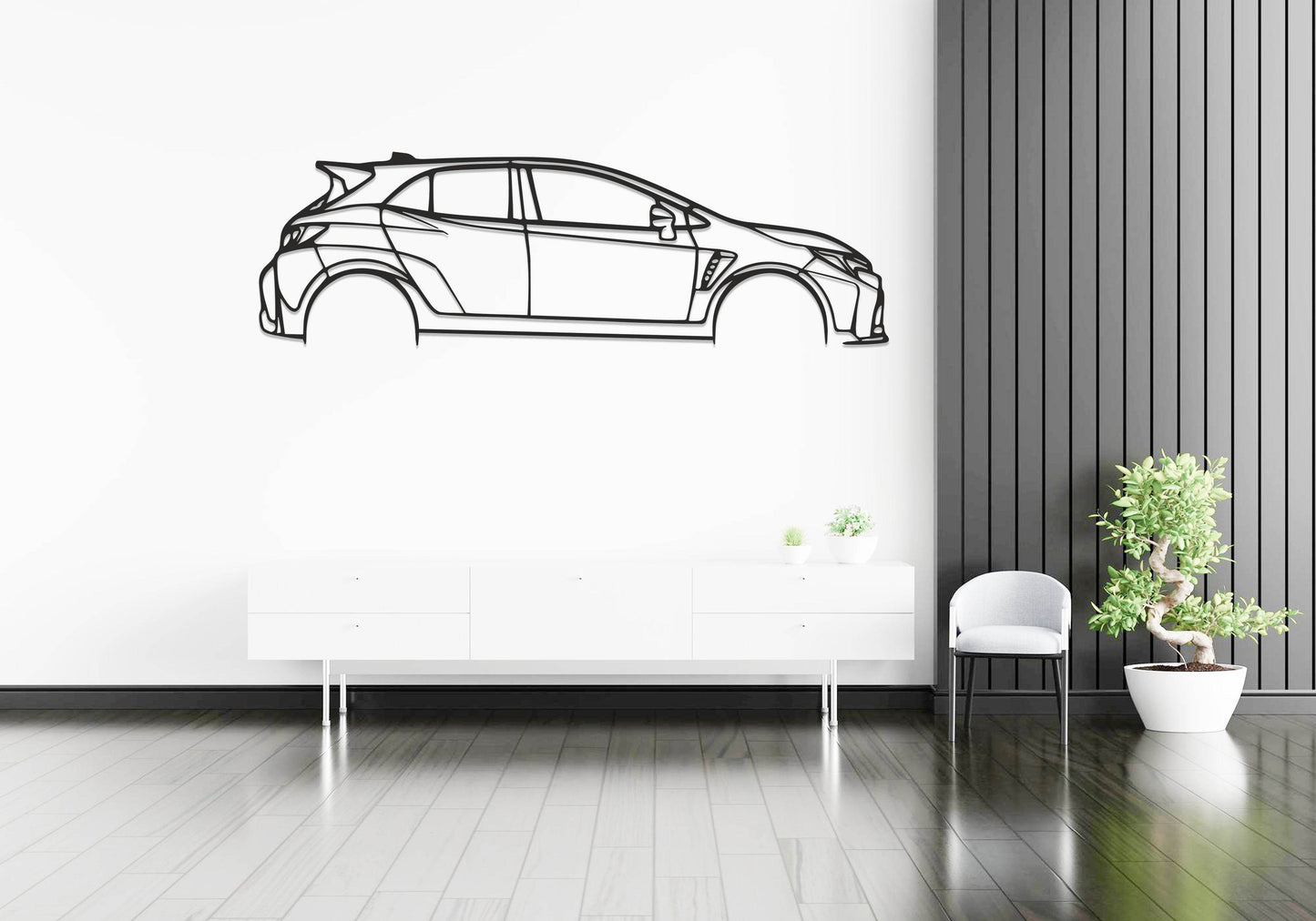 Corolla GR - Metal Wall Art - Metal Art