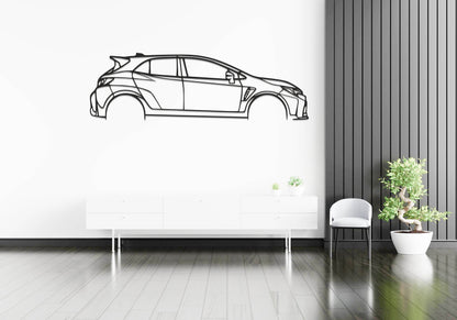 Corolla GR - Metal Wall Art - Metal Art