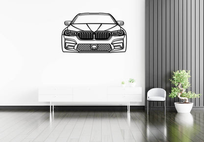 M5 Competition Front - Metal Wall Art - Metal Art