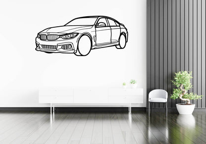 BMW 440i Grand Coupe - Metal Wall Art - Metal Art