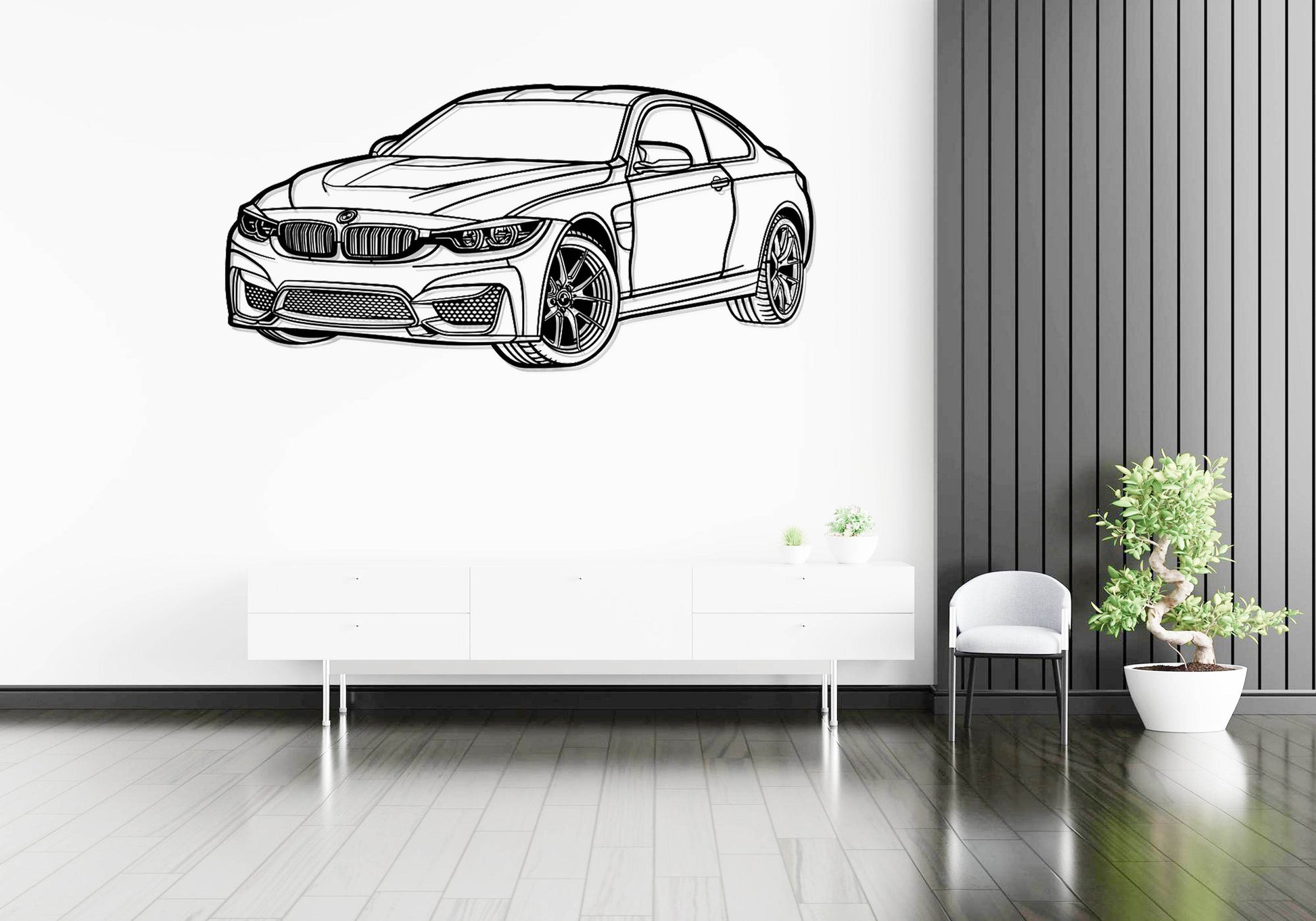 F82 M4 Perspective - Metal Wall Art - Metal Art