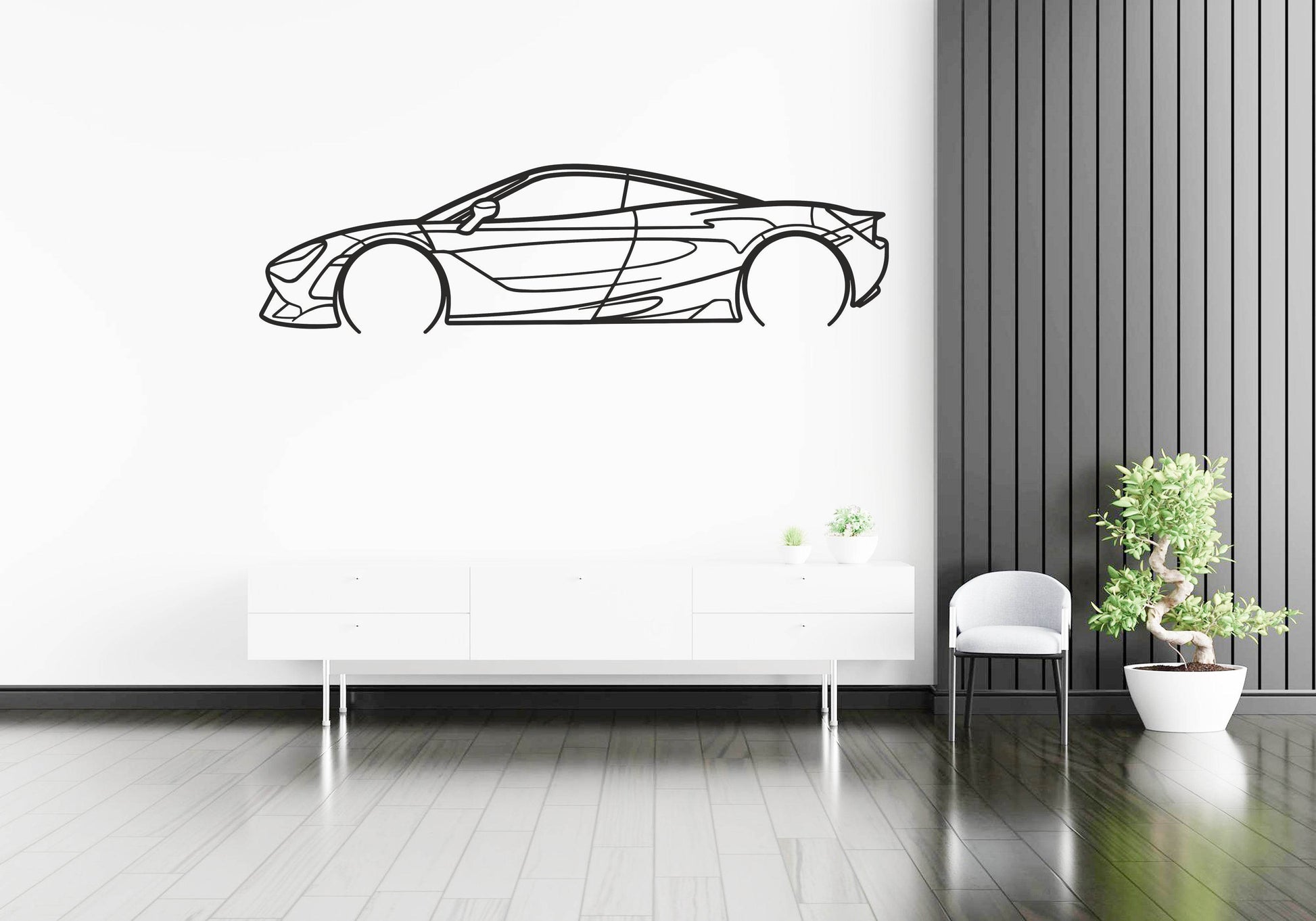 720S - Metal Wall Art - Metal Art