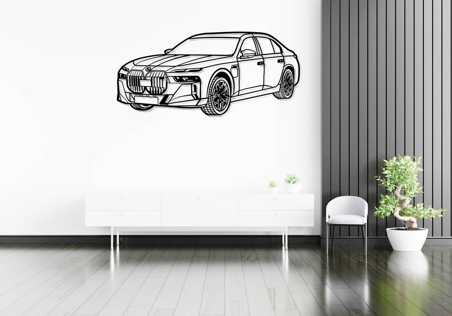 M760 XDrive Limousine - Metal Wall Art - Metal Art