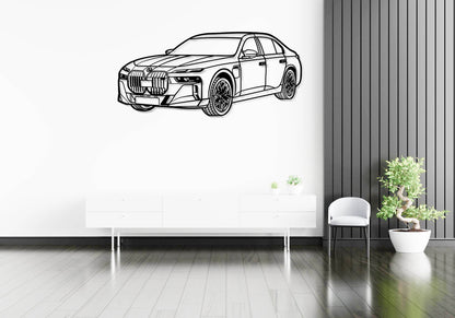 M760 XDrive Limousine - Metal Wall Art - Metal Art