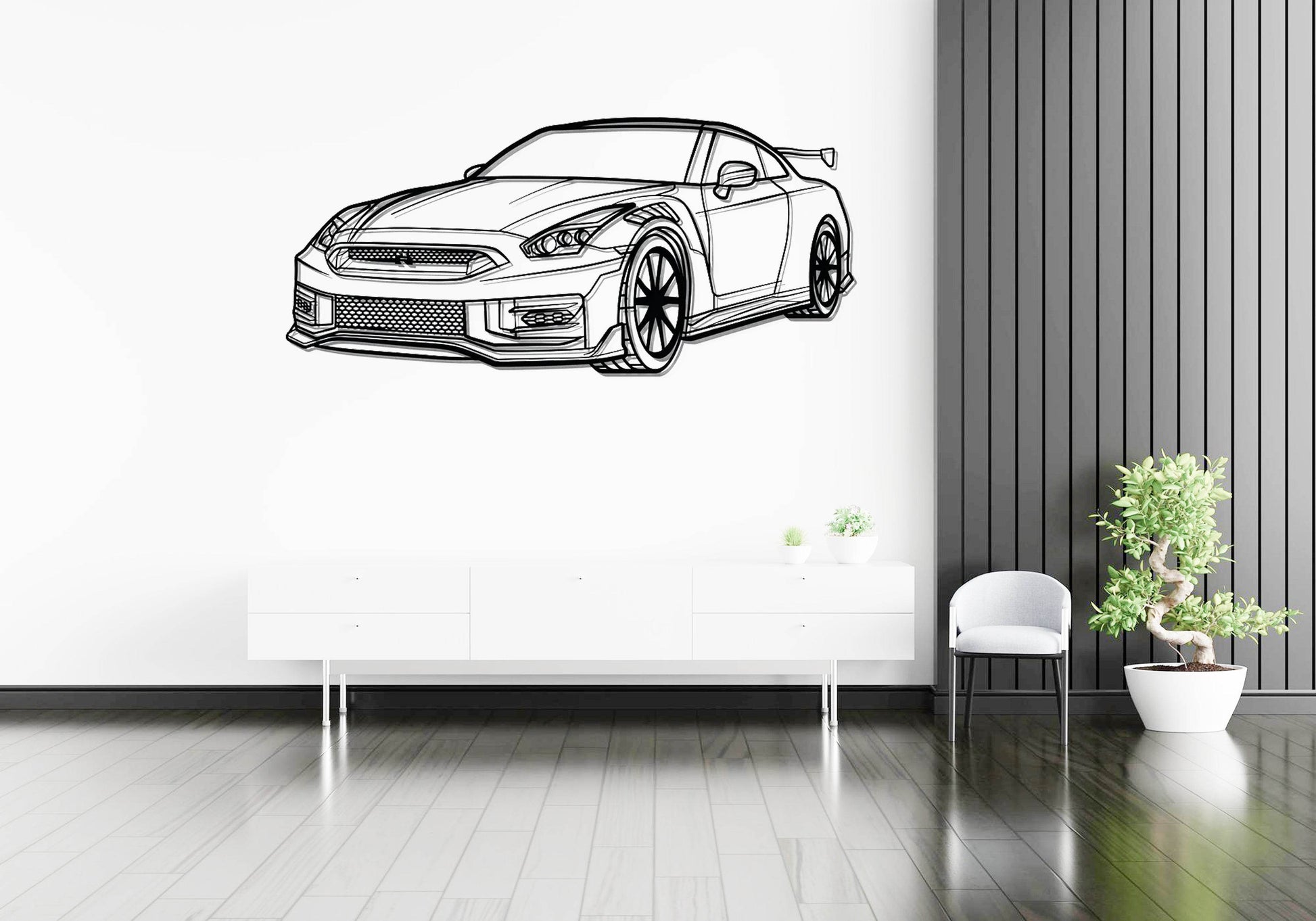 GT-R R35 - Metal Wall Art - Metal Art