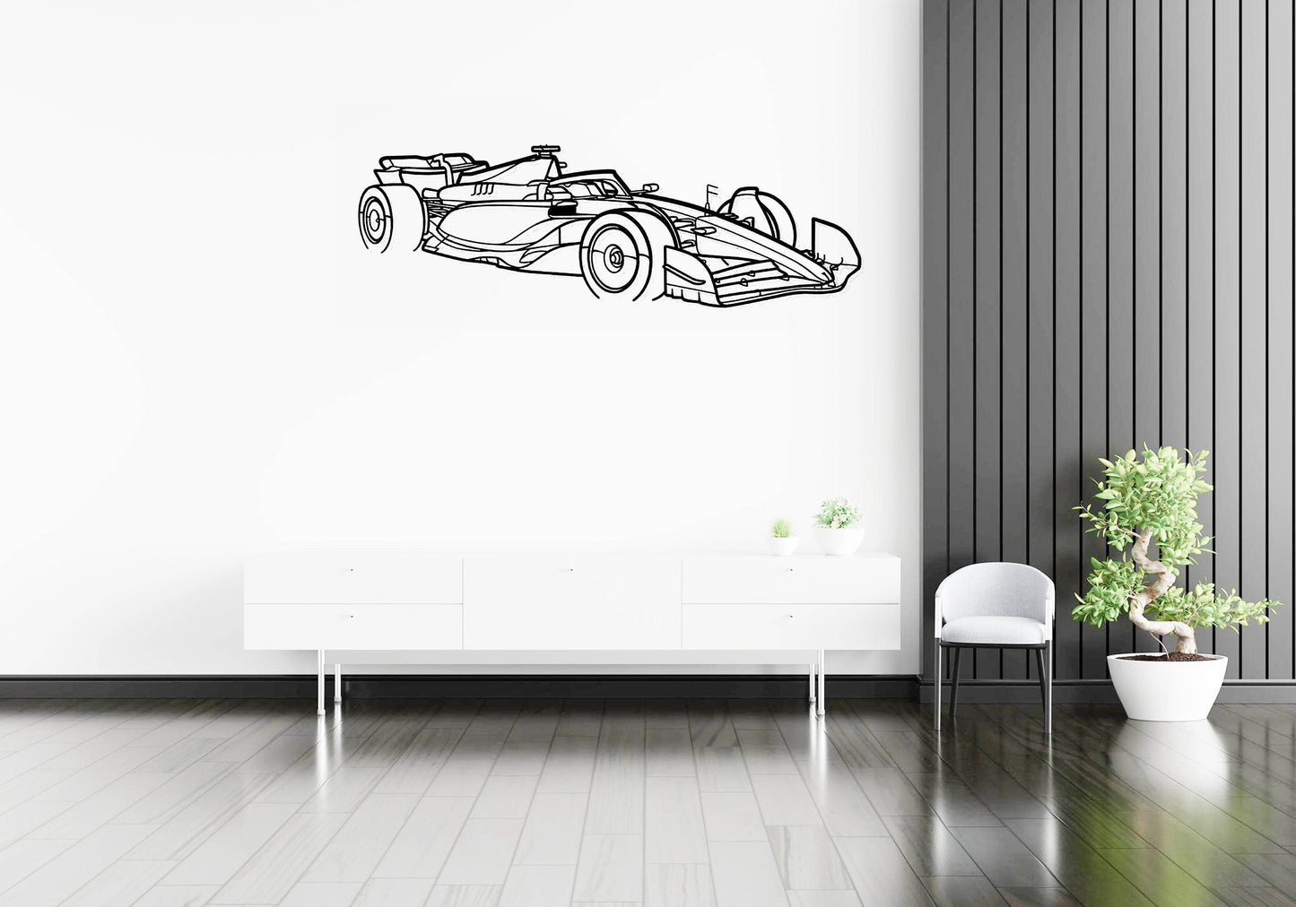 F1 2024 SF-24 - Metal Wall Art - Metal Art