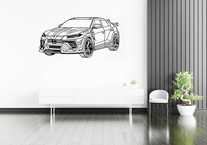 Urus Perspective - Metal Wall Art - Metal Art
