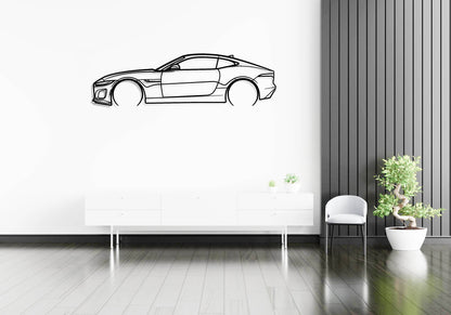 F Type P300 - Metal Wall Art - Metal Art