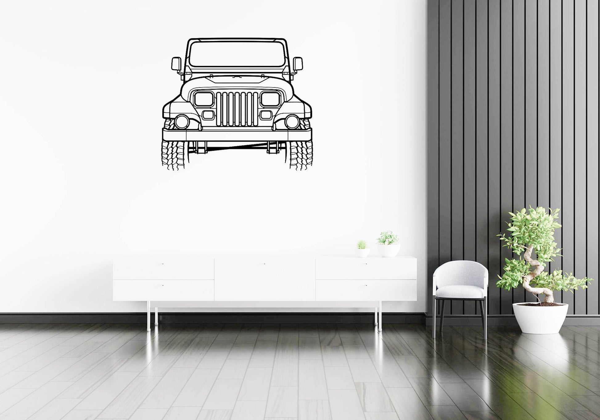 Wrangler Sahara 1988 - Metal Wall Art - Metal Art
