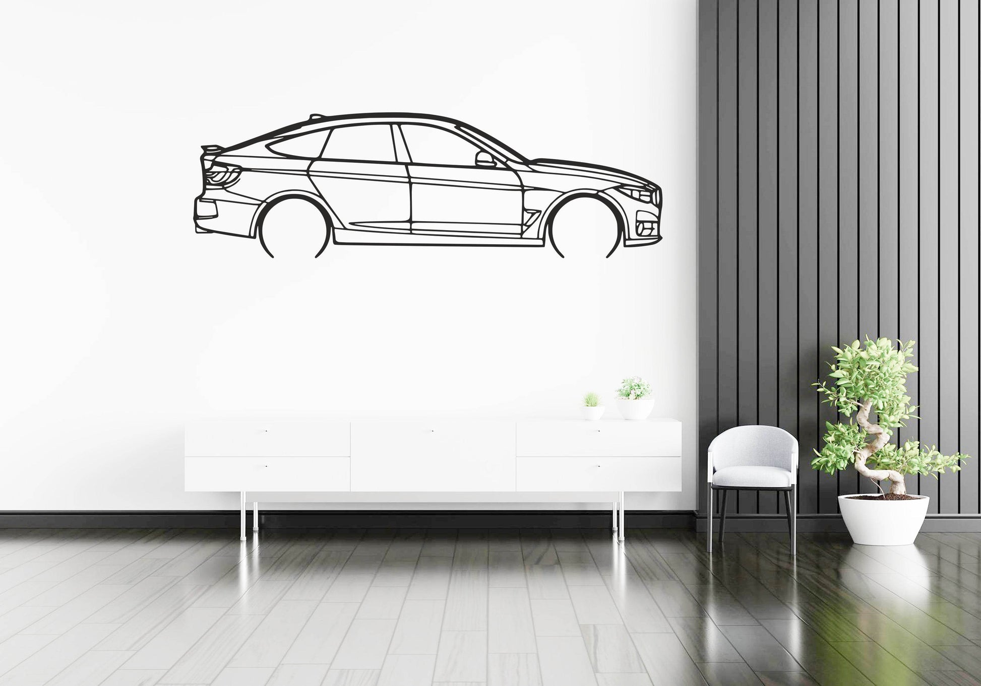 3 Series GT (F34) - Metal Wall Art - Metal Art