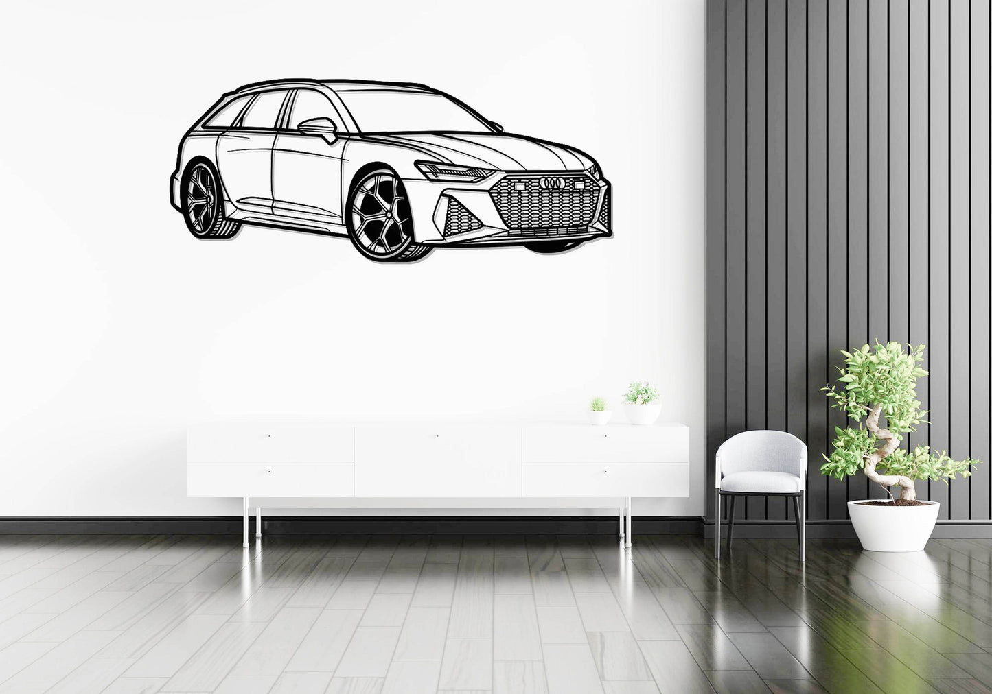 RS6 Perspective - Metal Wall Art - Metal Art