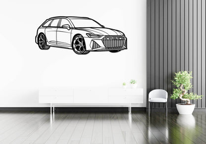 RS6 Perspective - Metal Wall Art - Metal Art