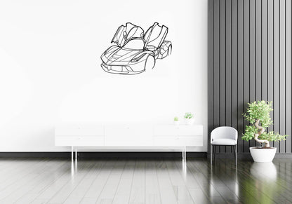 La Angle - Metal Wall Art - Metal Art