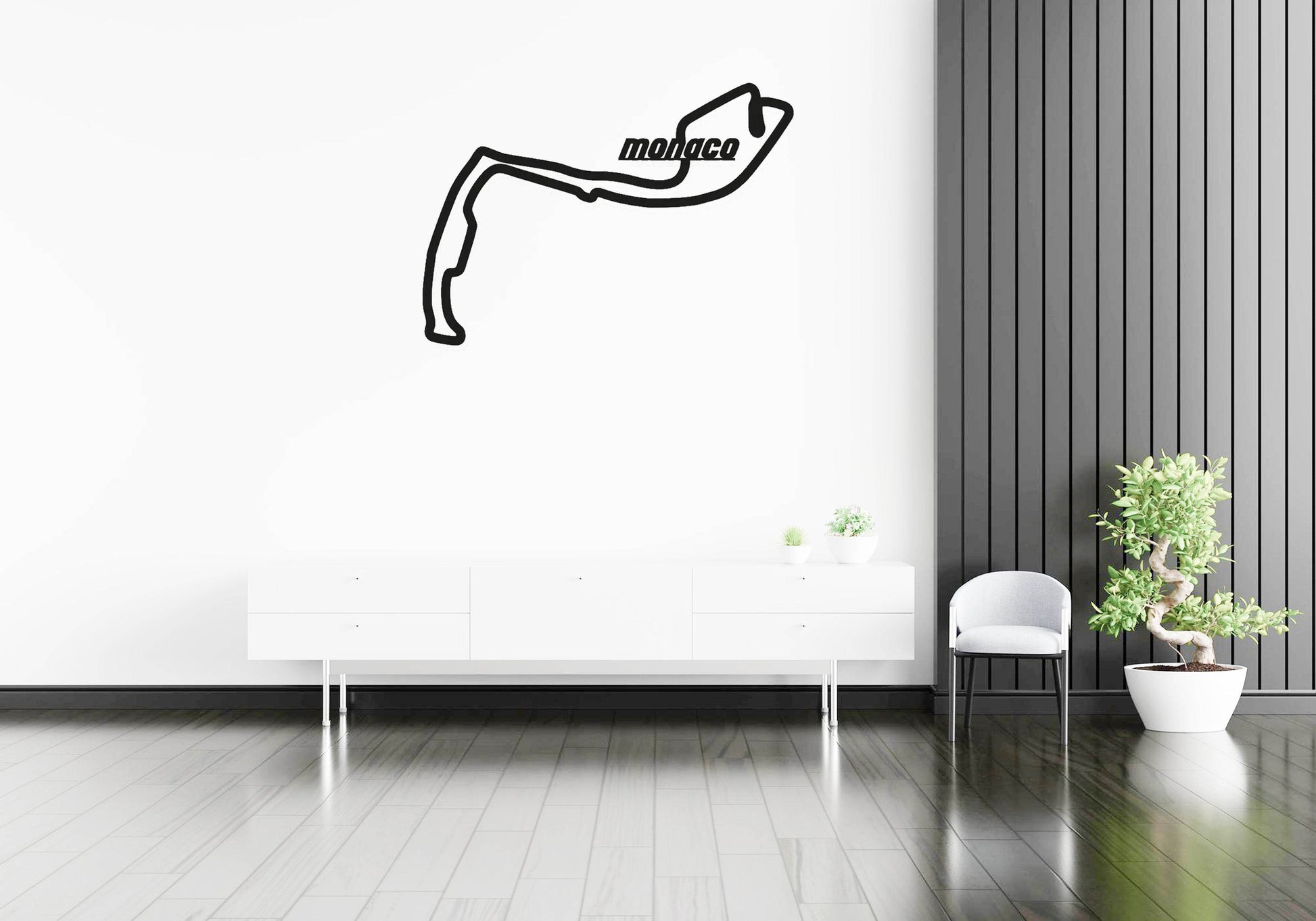 Monaco Formula 1 Circuit - Metal Wall Art - Metal Art