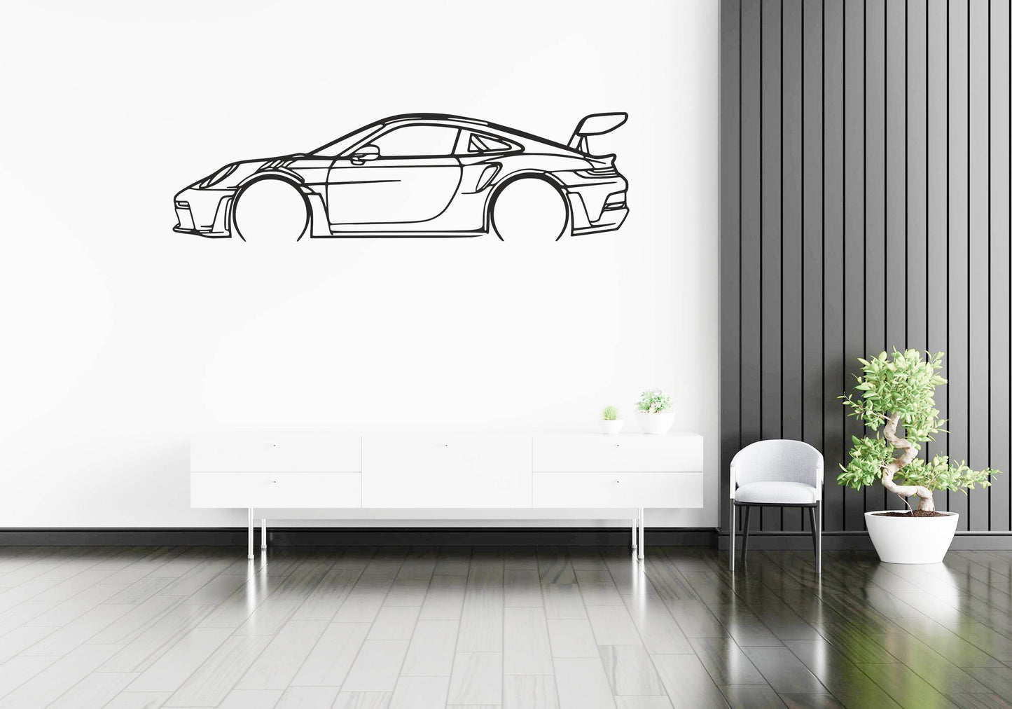 911 GT3 RS 992 - Metal Wall Art - Metal Art